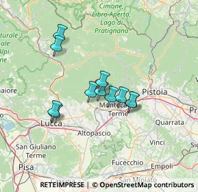 Mappa Localita' S. Lorenzo, 51017 Pescia PT, Italia (10.59182)