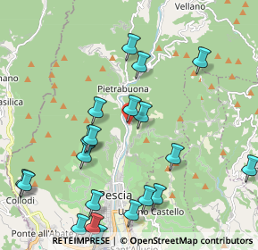 Mappa Localita' S. Lorenzo, 51017 Pescia PT, Italia (2.5165)