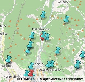 Mappa Localita' S. Lorenzo, 51017 Pescia PT, Italia (2.705)