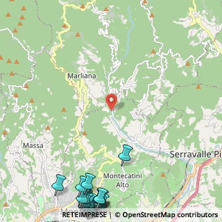 Mappa Vicinale di Renaggio, 51016 Montecatini Terme PT, Italia (4.04)