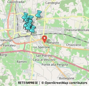 Mappa Pistoia, 51100 Pistoia PT, Italia (2.0525)