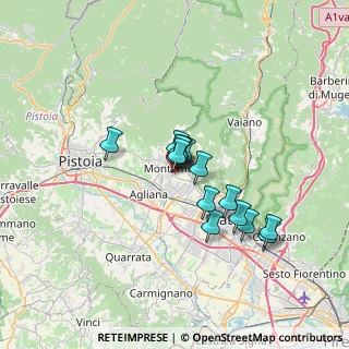 Mappa Via Suviana, 59013 Montemurlo PO, Italia (4.964)