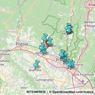 Mappa Via Suviana, 59013 Montemurlo PO, Italia (7.21688)