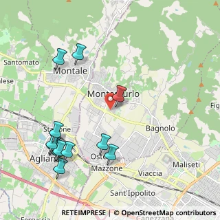 Mappa Via Suviana, 59013 Montemurlo PO, Italia (2.53667)