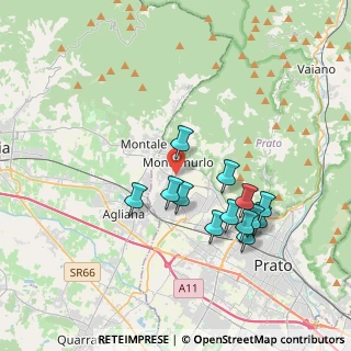 Mappa Via Suviana, 59013 Montemurlo PO, Italia (3.57538)