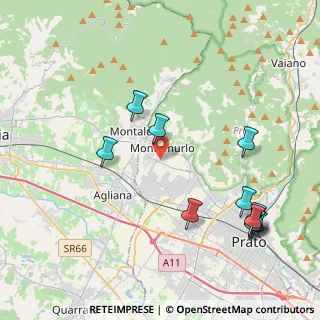 Mappa Via Suviana, 59013 Montemurlo PO, Italia (4.87818)
