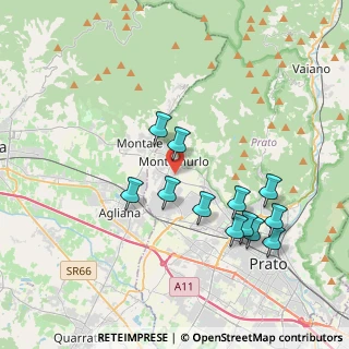 Mappa Via Trasimeno, 59013 Montemurlo PO, Italia (3.82917)