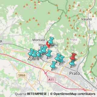 Mappa Via Trasimeno, 59013 Montemurlo PO, Italia (3.09917)