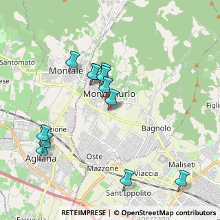 Mappa Via Trasimeno, 59013 Montemurlo PO, Italia (2.06917)