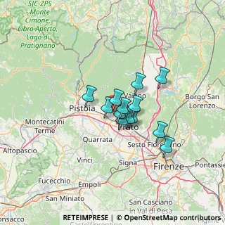 Mappa Via Trasimeno, 59013 Montemurlo PO, Italia (8.44538)