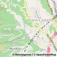 Kartta Diano Castello