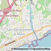 Kartta San Bartolomeo al Mare