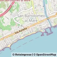 Mapa San Bartolomeo al Mare