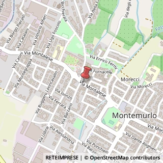 Mappa Via Montalese,  490, 59013 Montemurlo, Prato (Toscana)