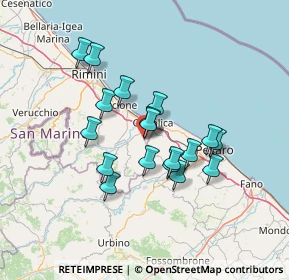 Mappa SP 58 km 2.605 dir. Sud-Est, 47842 San Giovanni in Marignano RN (11.51278)