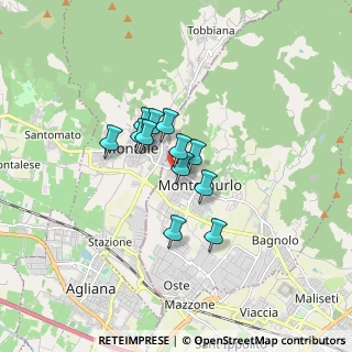 Mappa Via Giuseppe Verdi, 59013 Montemurlo PO, Italia (1.07083)