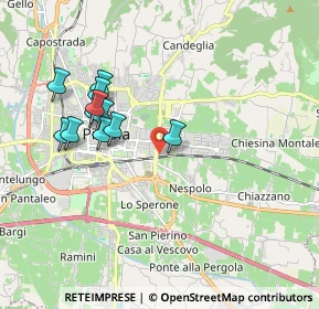 Mappa Via Dino Campana, 51100 Pistoia PT, Italia (1.83455)