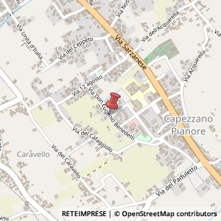 Mappa Via benedetti don eugenio 5/a, 55041 Camaiore, Lucca (Toscana)