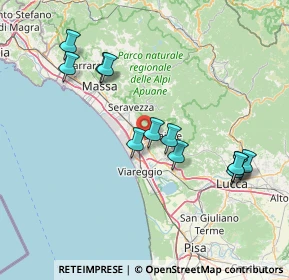 Mappa V. Sarzanese, 55041 Pietrasanta LU, Italia (15.61667)