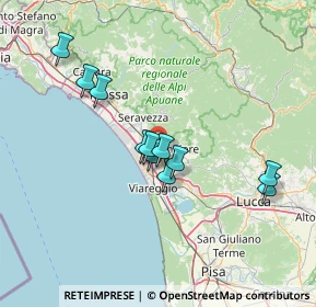 Mappa V. Sarzanese, 55041 Pietrasanta LU, Italia (12.46273)