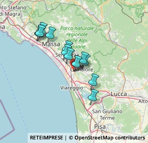 Mappa V. Sarzanese, 55041 Pietrasanta LU, Italia (10.04231)