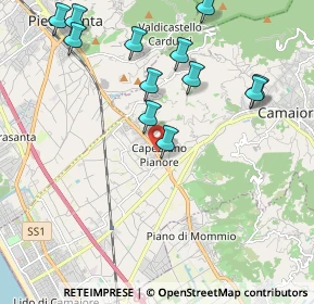 Mappa V. Sarzanese, 55041 Pietrasanta LU, Italia (2.29833)