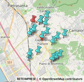 Mappa V. Sarzanese, 55041 Pietrasanta LU, Italia (1.5775)