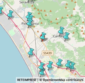 Mappa V. Sarzanese, 55041 Pietrasanta LU, Italia (5.56412)