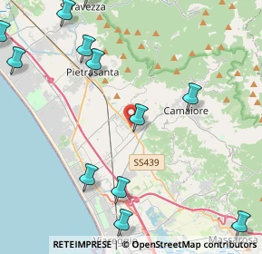 Mappa V. Sarzanese, 55041 Pietrasanta LU, Italia (5.92083)