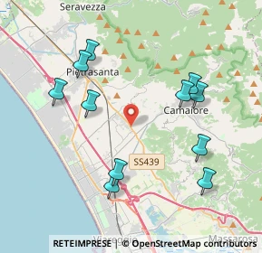 Mappa V. Sarzanese, 55041 Pietrasanta LU, Italia (4.23)