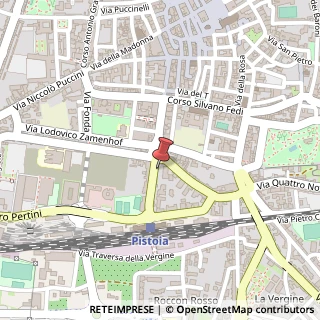 Mappa Via XX Settembre, 15a, 51100 Pistoia, Pistoia (Toscana)
