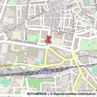 Mappa Via Fonda, 11, 51100 Pistoia, Pistoia (Toscana)