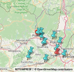 Mappa Via delle Mura Urbane, 51100 Pistoia PT, Italia (15.20692)