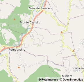 Mappa Via Ca' di Cecco, 47030 Sogliano al Rubicone FC, Italia (1.50833)