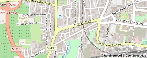 Mappa Pistoia