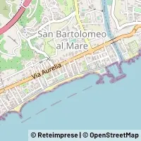 Map San Bartolomeo al Mare