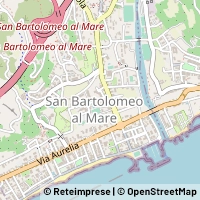 Mapa San Bartolomeo al Mare