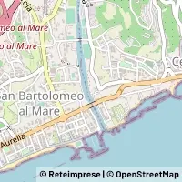 Kart San Bartolomeo al Mare