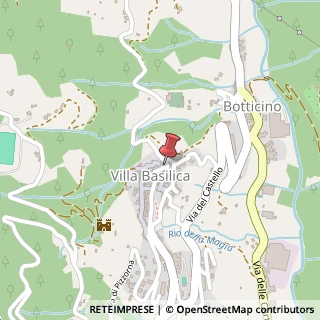 Mappa Via Roma, 1, 55019 Villa Basilica, Lucca (Toscana)