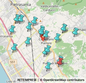 Mappa Via Giacomo Giacosa, 55040 Camaiore LU, Italia (2.004)