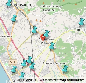 Mappa Via Giacomo Giacosa, 55040 Camaiore LU, Italia (2.89917)