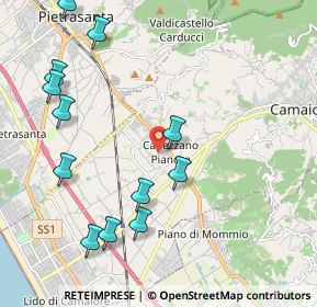 Mappa Via Giacomo Giacosa, 55040 Camaiore LU, Italia (2.47917)