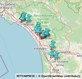 Mappa Via Giacomo Giacosa, 55040 Camaiore LU, Italia (10.76)