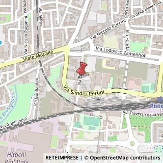 Mappa Via Ciliegiole, 49, 51100 Pistoia, Pistoia (Toscana)