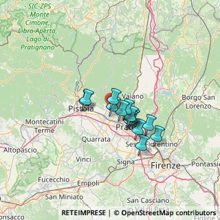 Mappa Via Alessandro Volta, 59013 Montemurlo PO, Italia (8.97143)