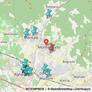Mappa Via Alessandro Volta, 59013 Montemurlo PO, Italia (2.7575)