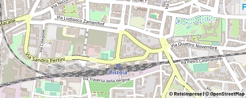 Mappa Pistoia