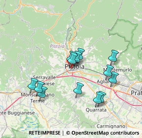 Mappa Via S.Pertini, 51100 Pistoia PT, Italia (6.81538)