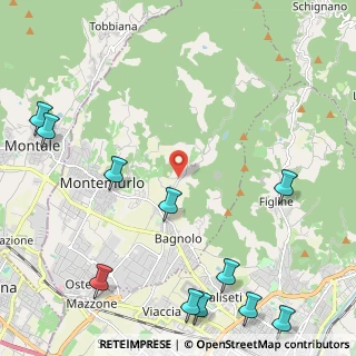 Mappa Via per Calanca, 59013 Montemurlo PO, Italia (3.21909)