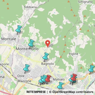 Mappa Via per Calanca, 59013 Montemurlo PO, Italia (3.41)